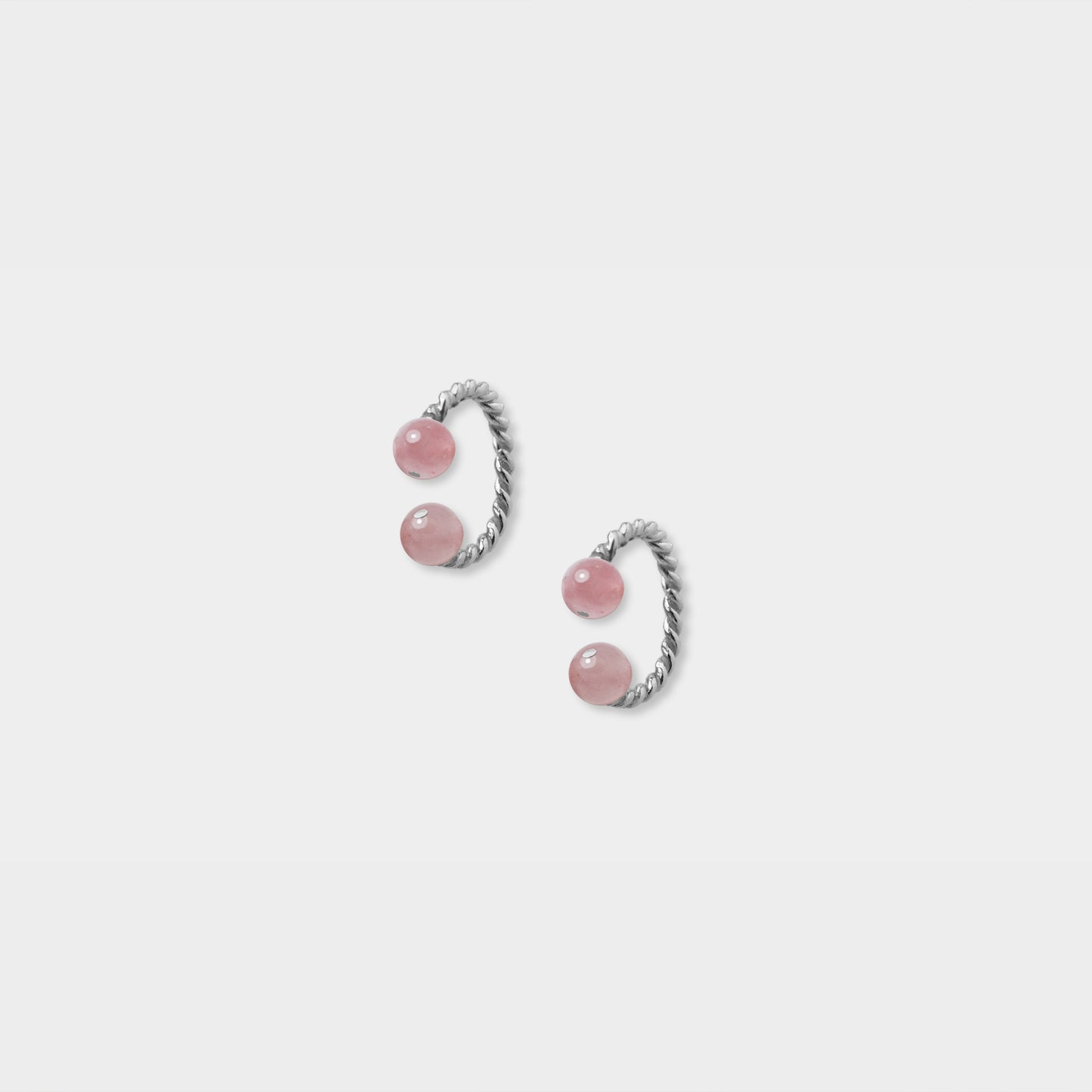 【Pastel】1% Strength Twist Ear Clip (S) / One Piece Unique Earring