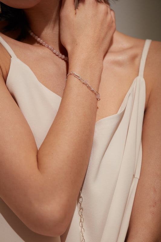 【心驛】Skylines 天際線 _雙層純銀手鍊_Skylines 925 Silver Bracelet