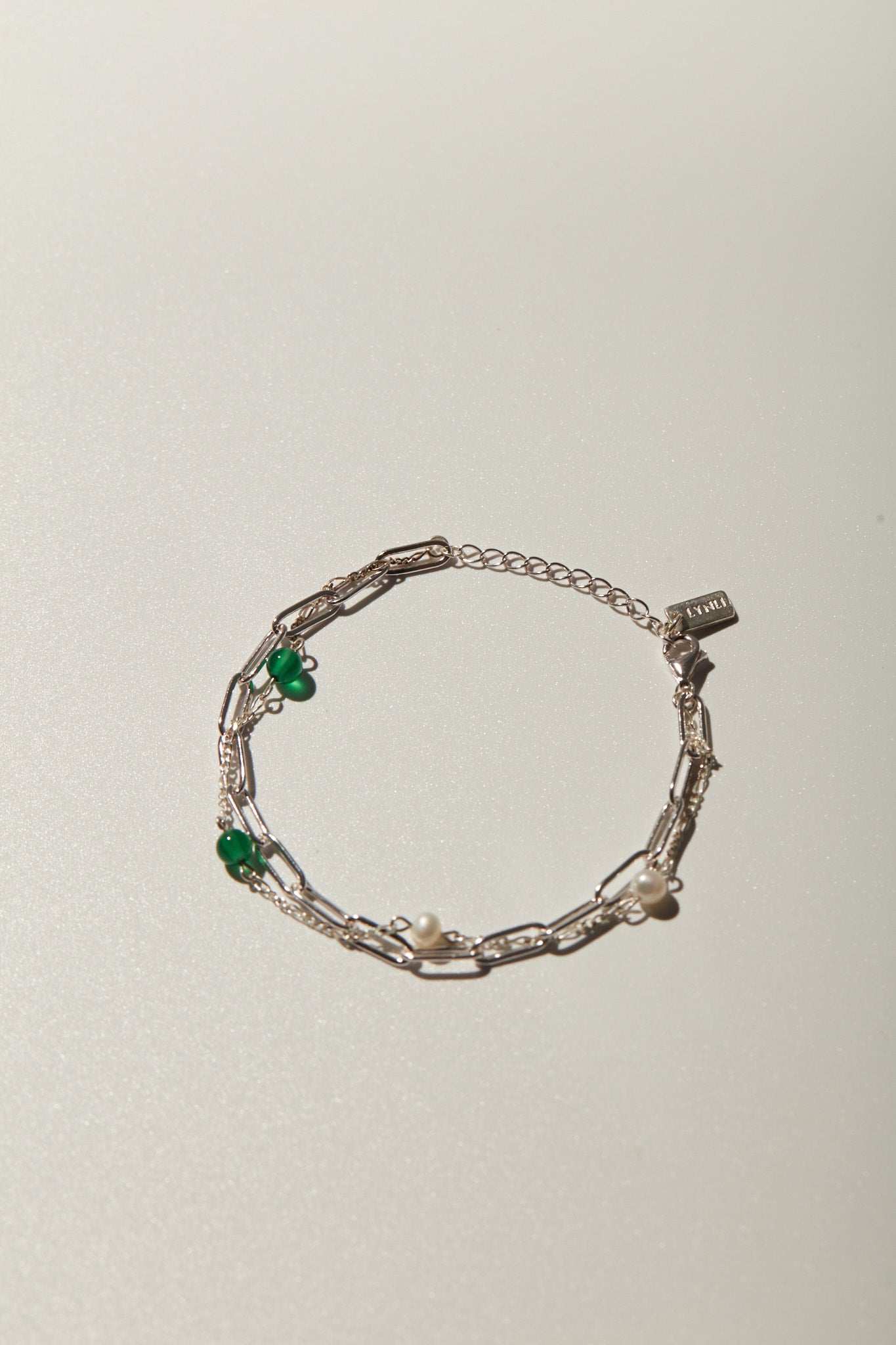 【心驛】Skylines 天際線 _雙層純銀手鍊_Skylines 925 Silver Bracelet