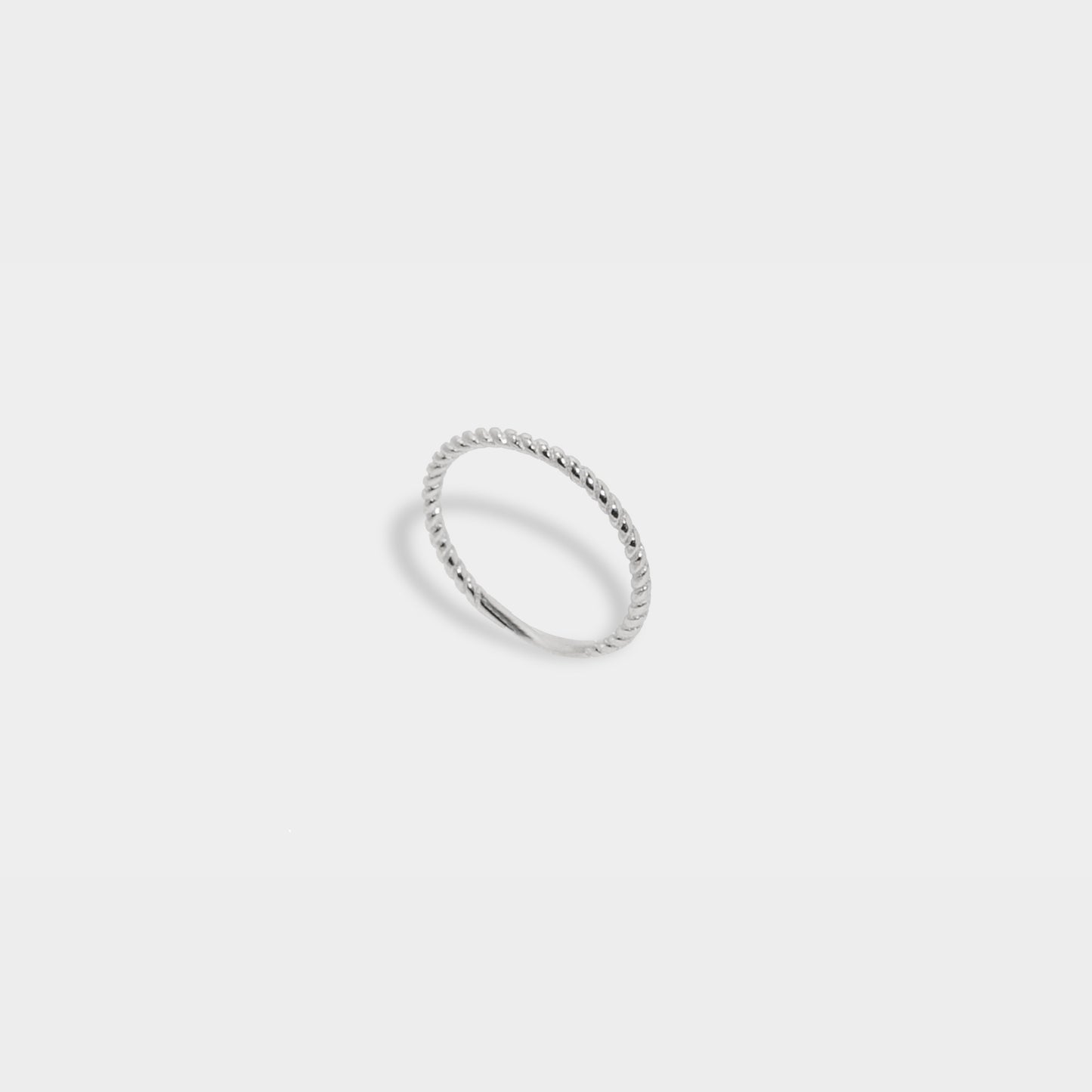 【經典日常】轉轉人生戒指/ 925純銀/925純銀鍍20K金 Silver Braided Ring