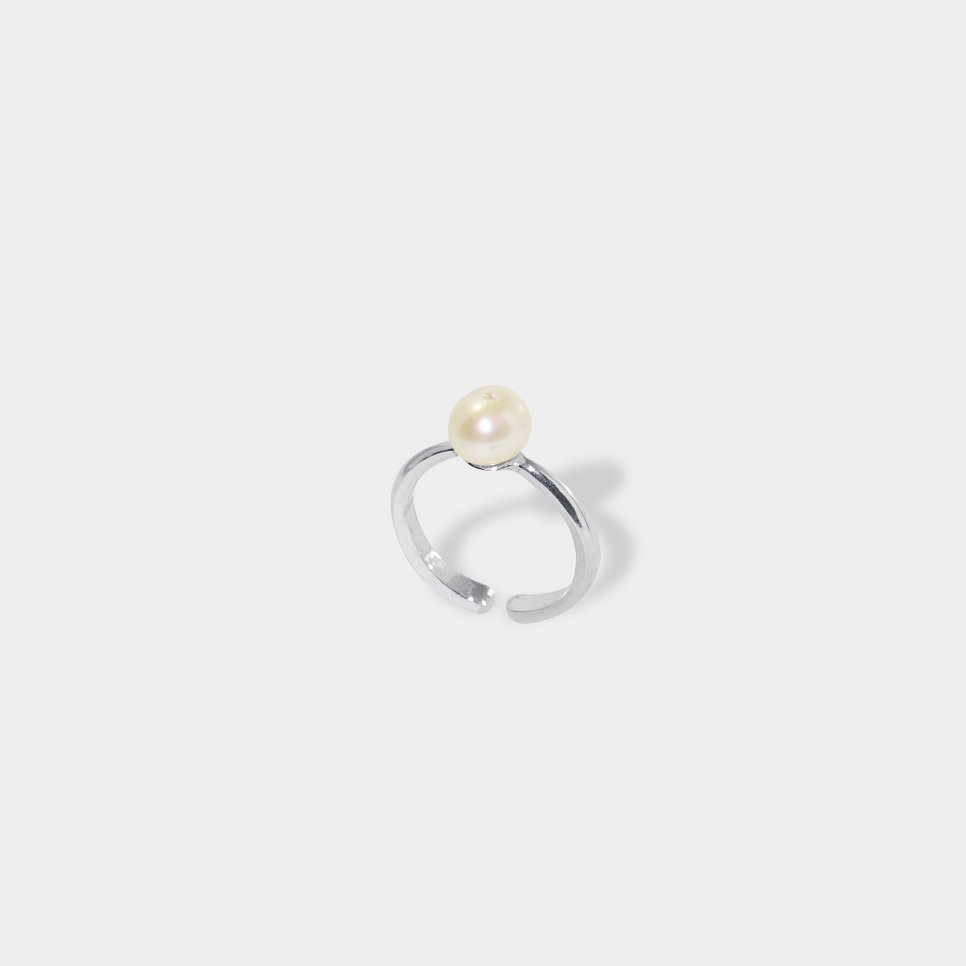 【經典珍珠】鍾愛珍珠戒指/ 925純銀/可私訊客製指圍 Devote Yourself Ring