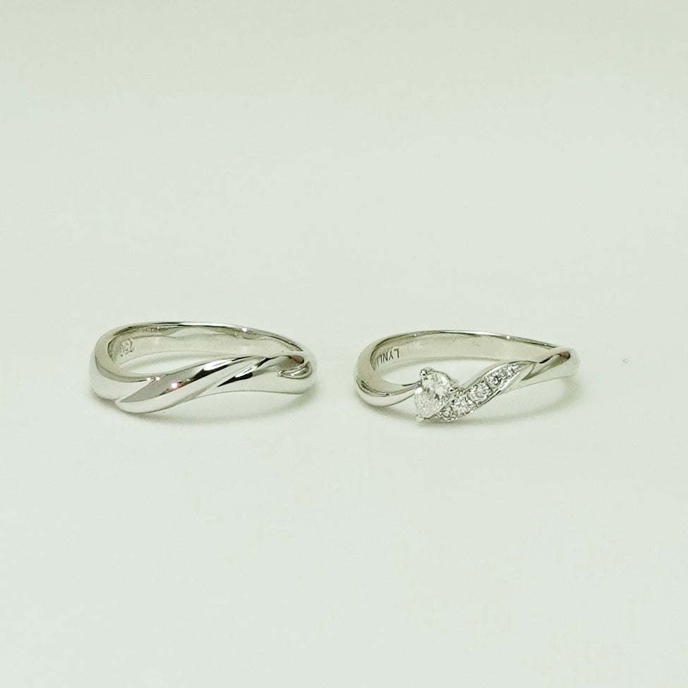 鑽石婚戒訂製＿自由綻放的愛