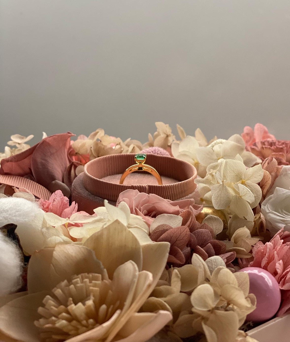 用搖的，不要攪拌 —— 祖母綠戒指訂製