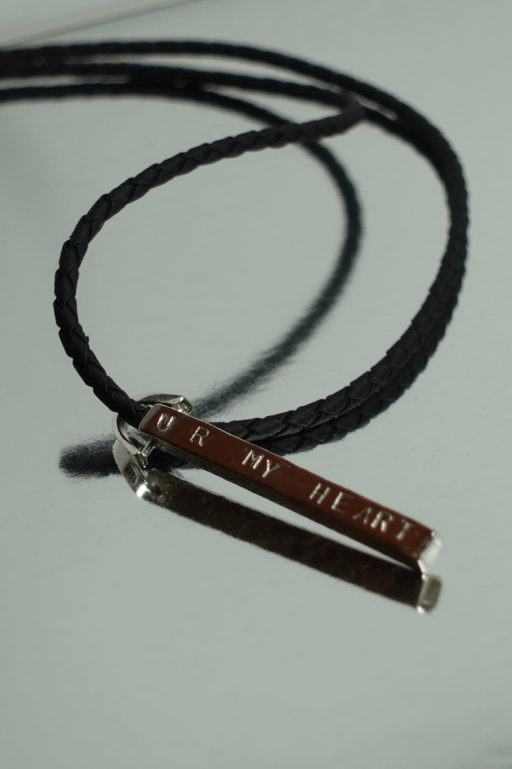 【金工體驗】U R MY HEART -長柱皮繩鍊