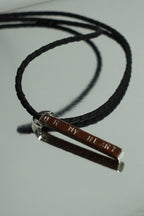 【金工體驗】U R MY HEART -長柱皮繩鍊