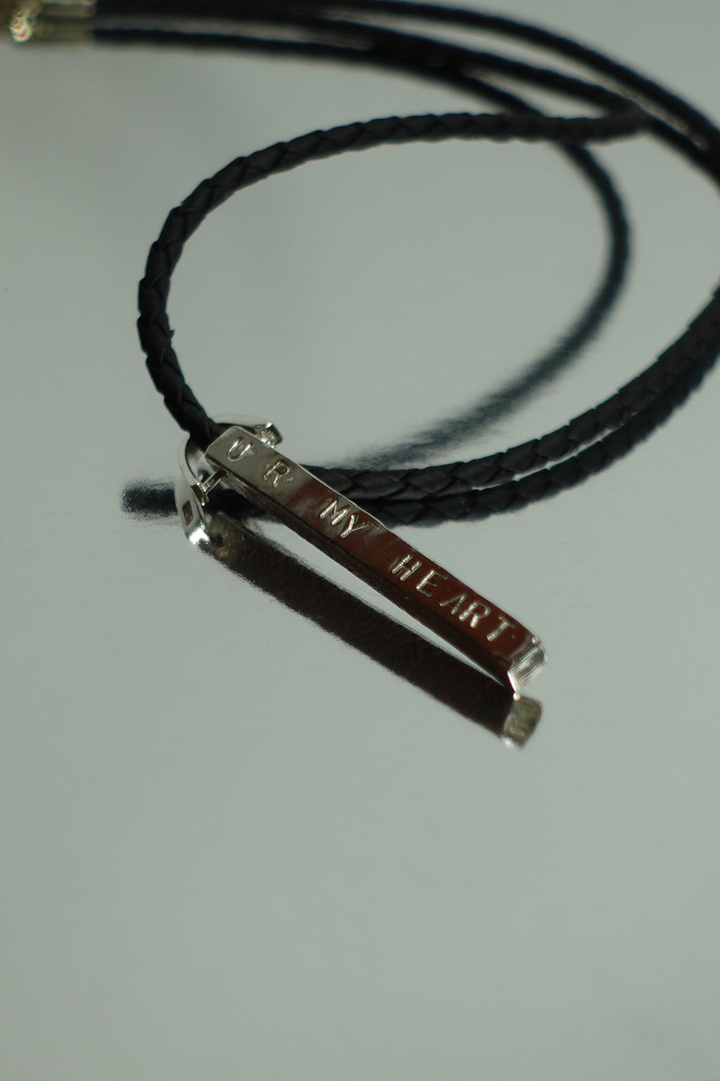 【金工體驗】U R MY HEART -長柱皮繩鍊