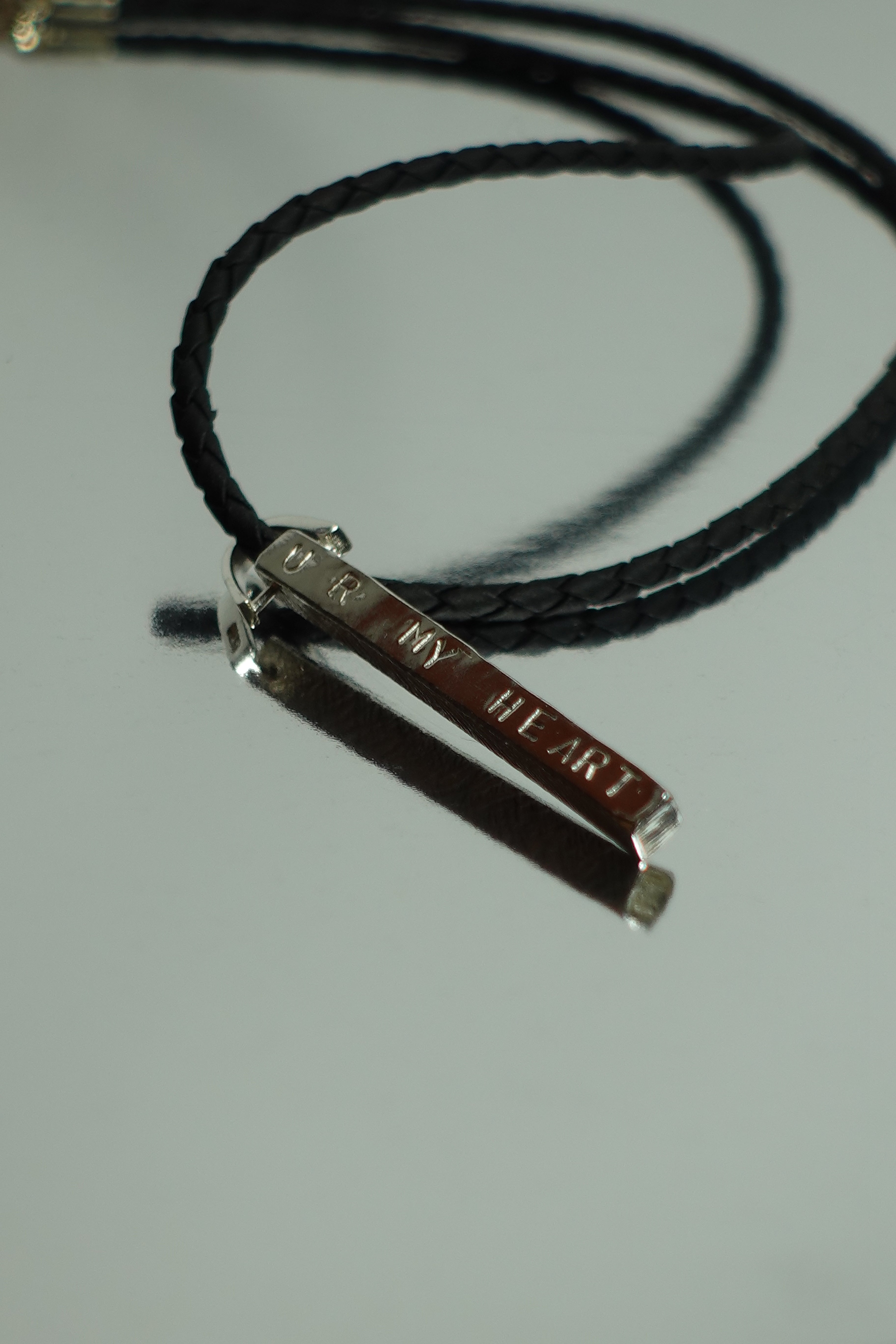 【金工體驗】U R MY HEART -長柱皮繩鍊