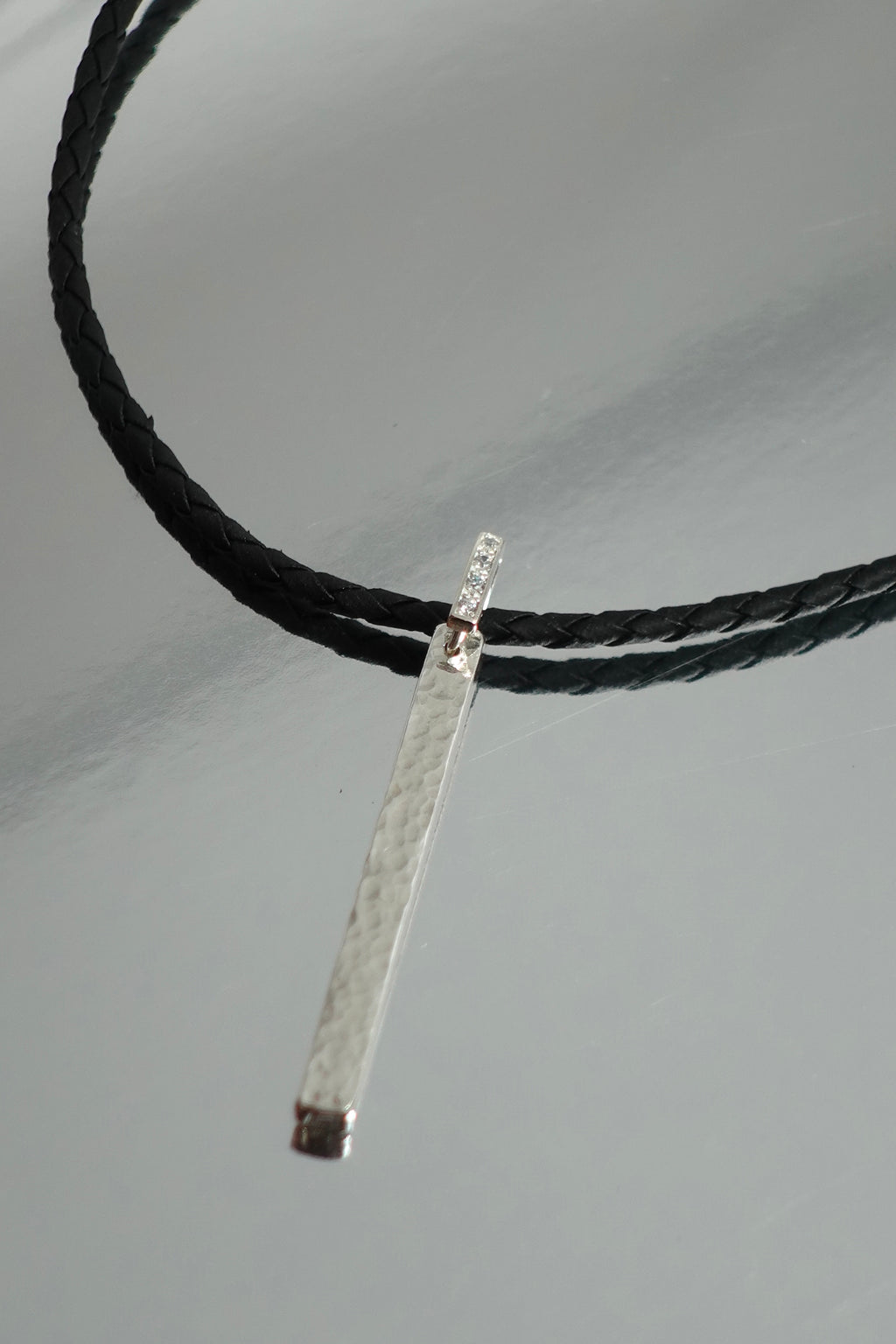 【金工體驗】U R MY HEART -長柱皮繩鍊