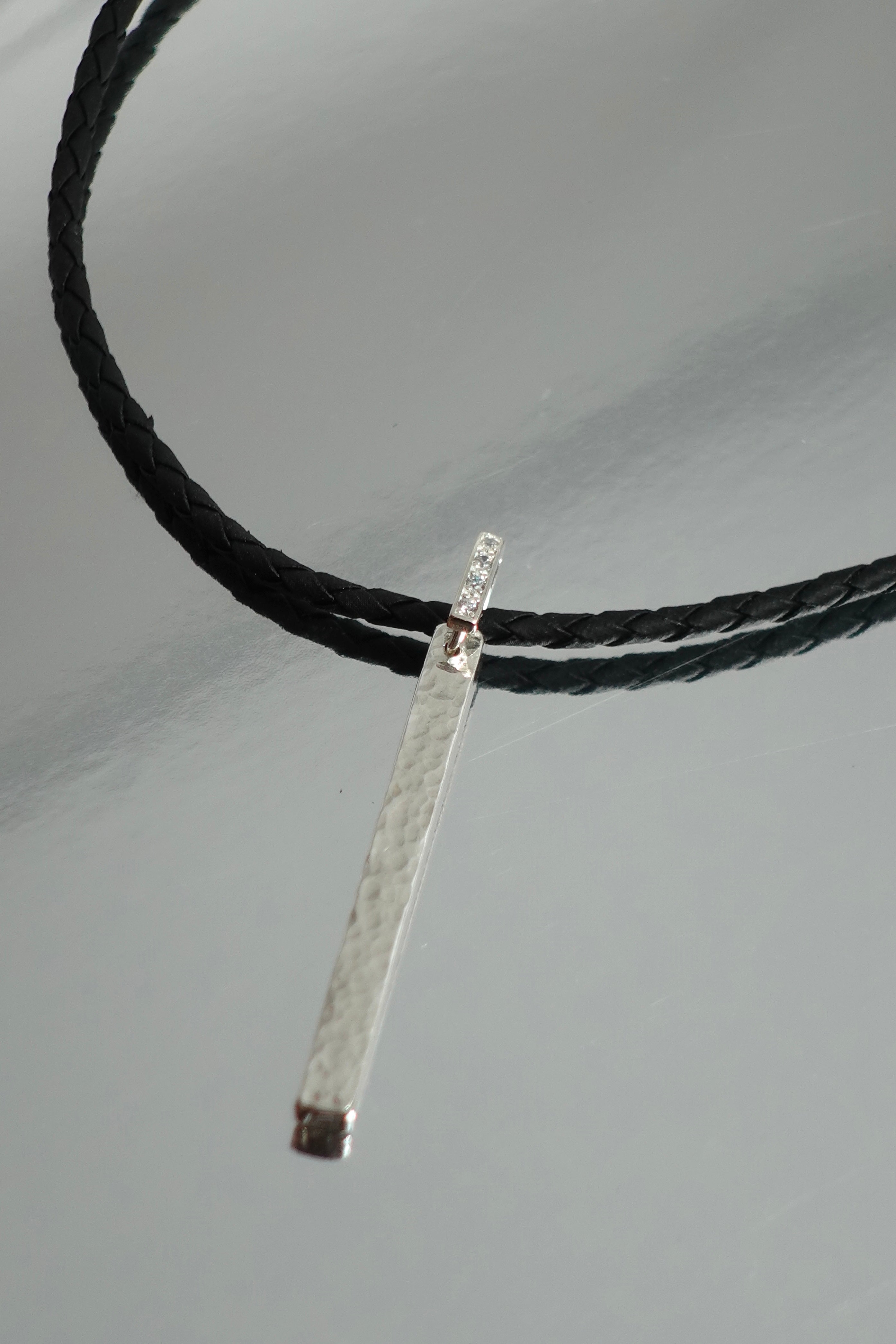 【金工體驗】U R MY HEART -長柱皮繩鍊