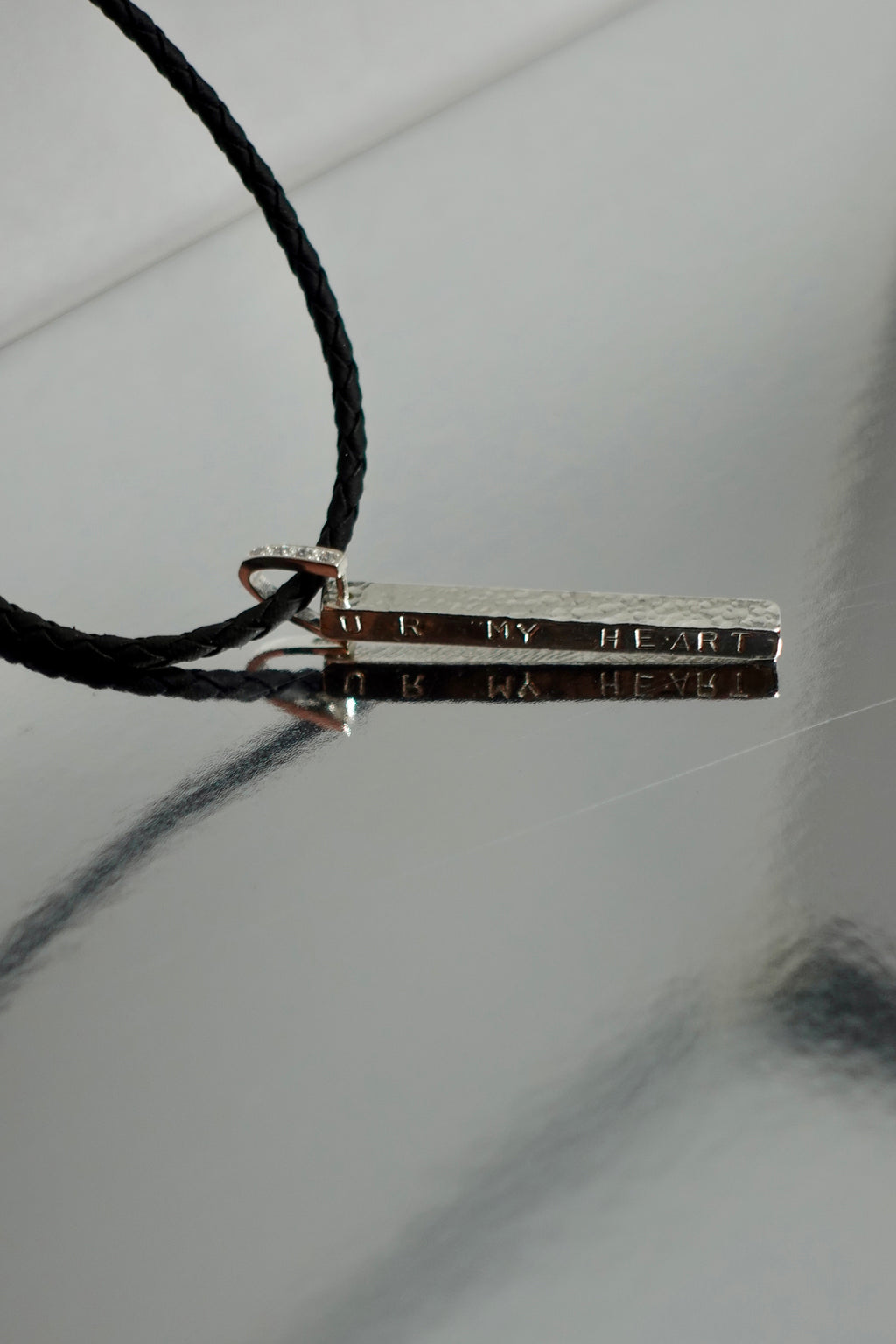【金工體驗】U R MY HEART -長柱皮繩鍊