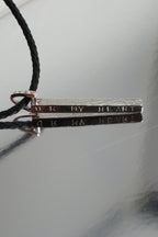 【金工體驗】U R MY HEART -長柱皮繩鍊