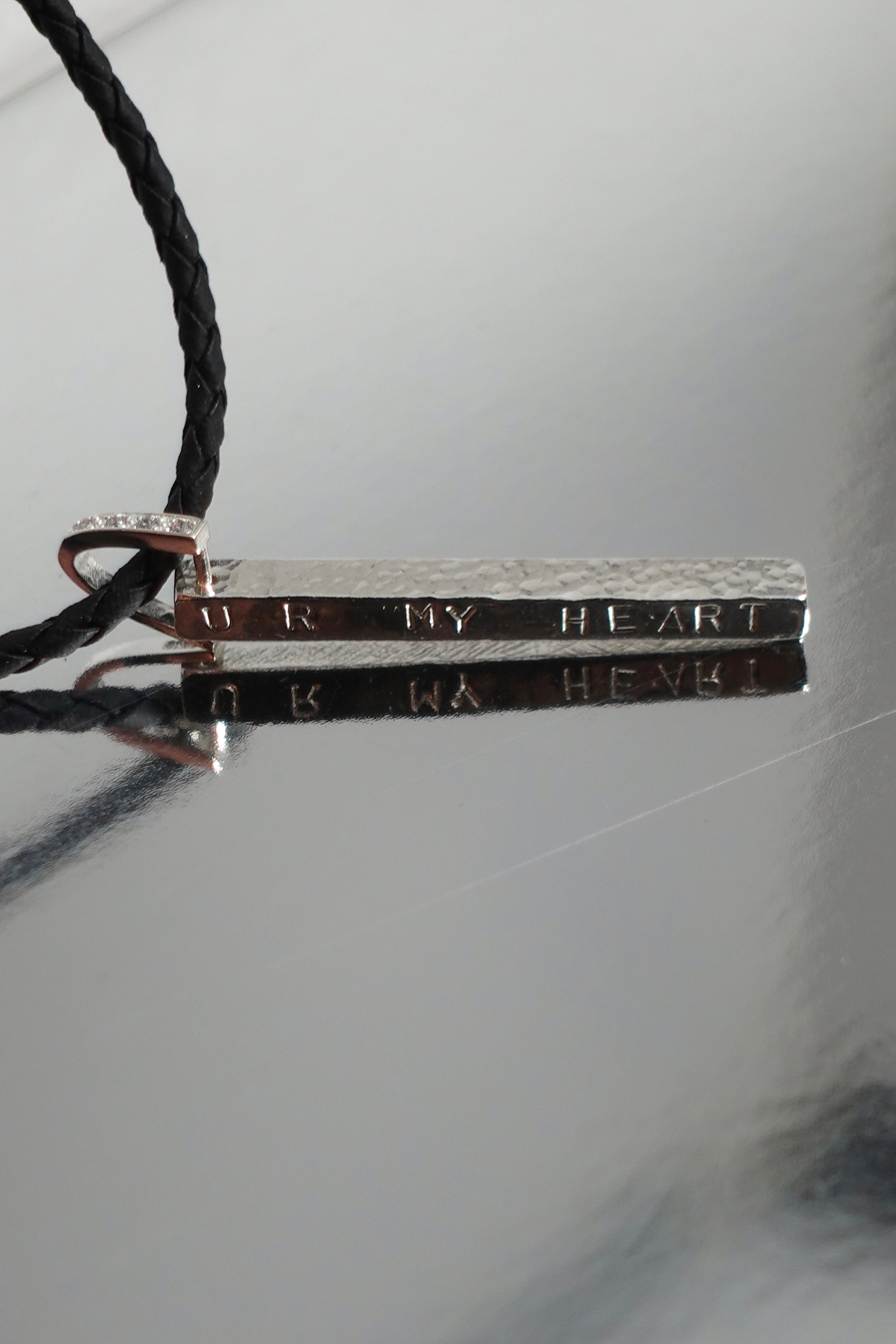 【金工體驗】U R MY HEART -長柱皮繩鍊