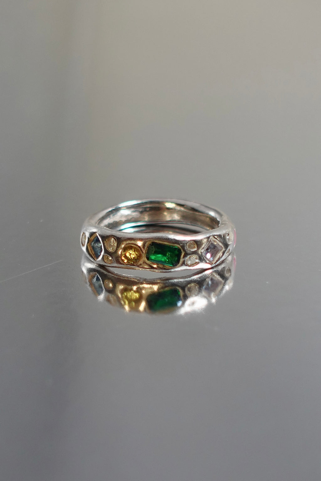 【金工體驗】銀黏土寶石戒指｜送五顆五顆大寶石