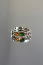 【金工體驗】銀黏土寶石戒指｜送五顆五顆大寶石