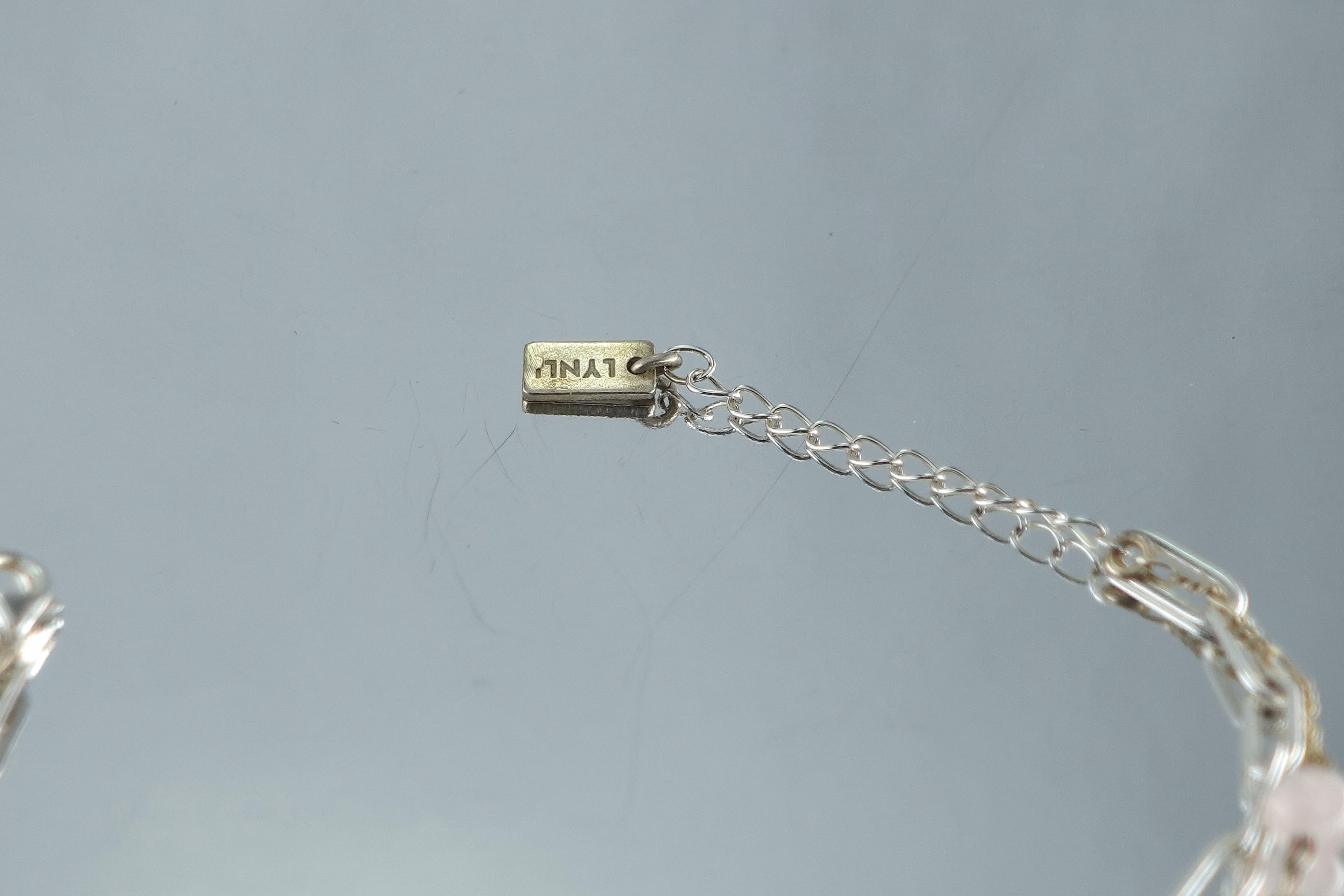 【金工體驗】五行配色串珠- 天際線純銀手鍊