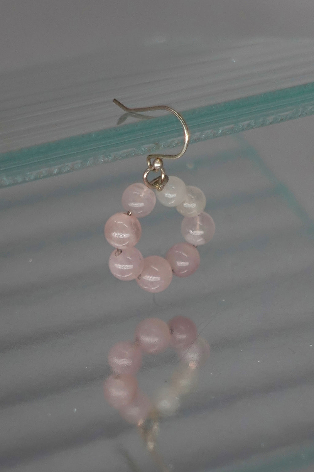 【金工體驗】五行配色串珠- 甜甜圈耳環