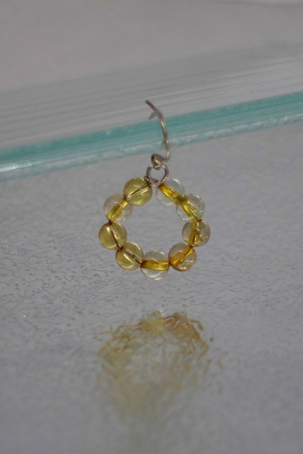 【金工體驗】五行配色串珠- 甜甜圈耳環