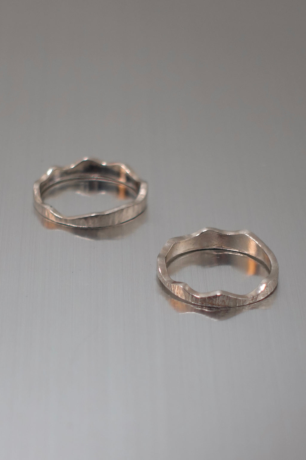 【金工體驗】山與海對戒｜可選黃銅/純銀