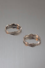 【金工體驗】山與海對戒｜可選黃銅/純銀