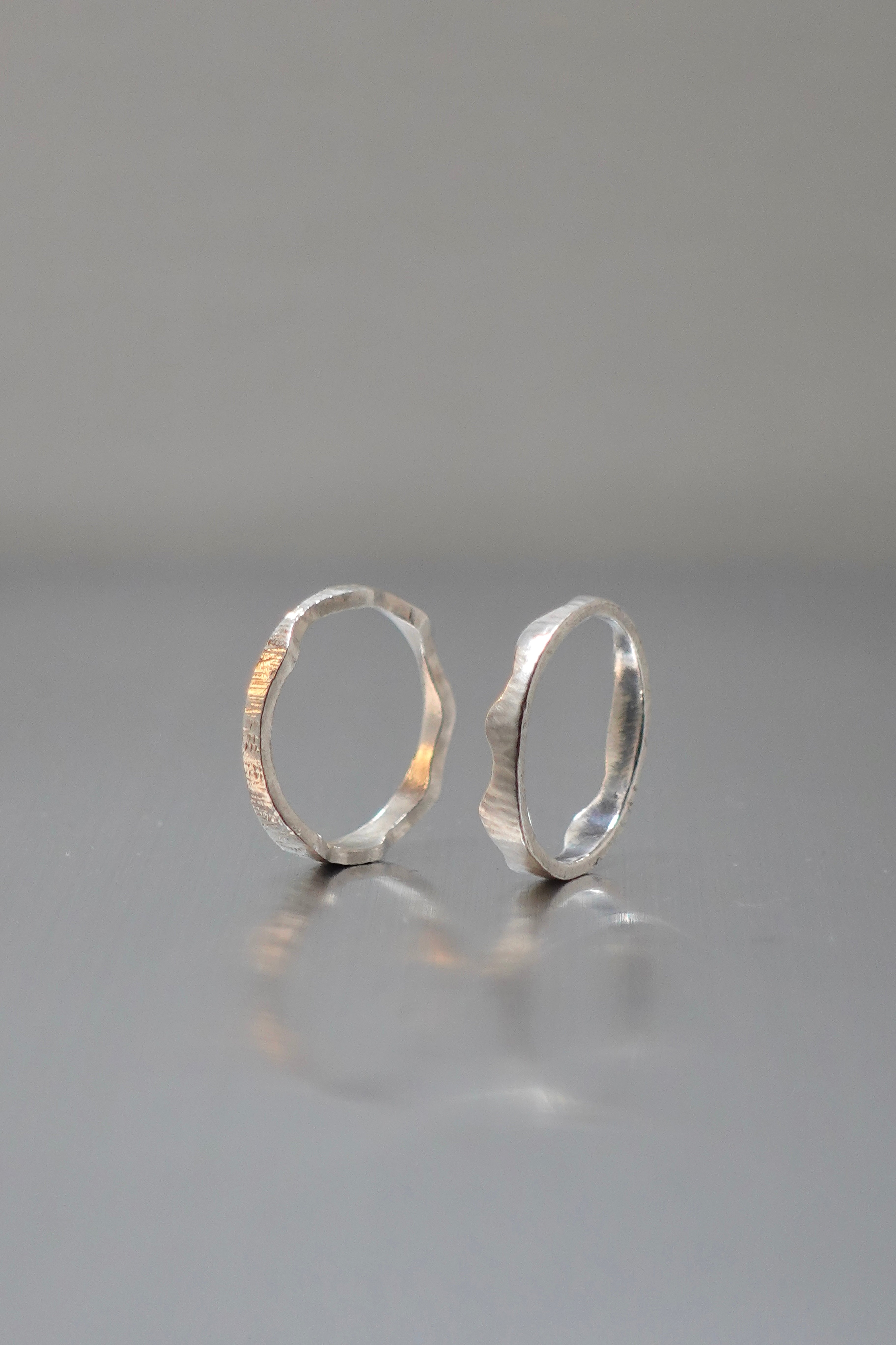 【金工體驗】山與海對戒｜可選黃銅/純銀