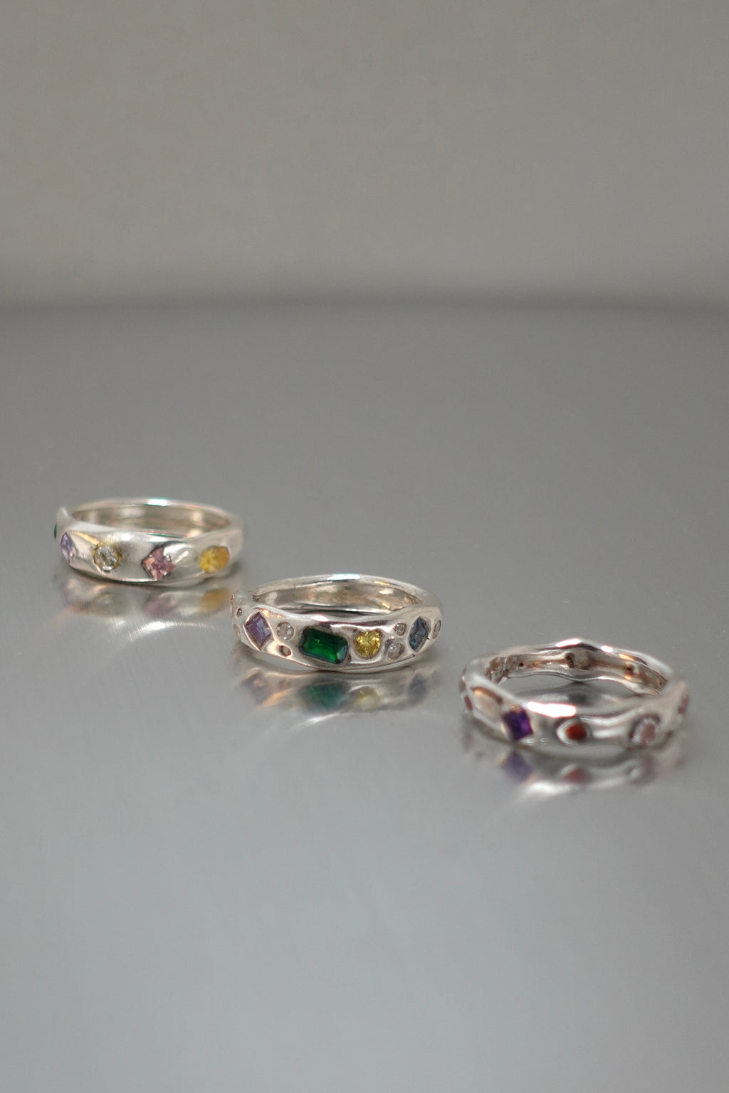 【金工體驗】銀黏土寶石戒指｜送五顆五顆大寶石