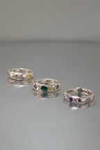 【金工體驗】銀黏土寶石戒指｜送五顆五顆大寶石