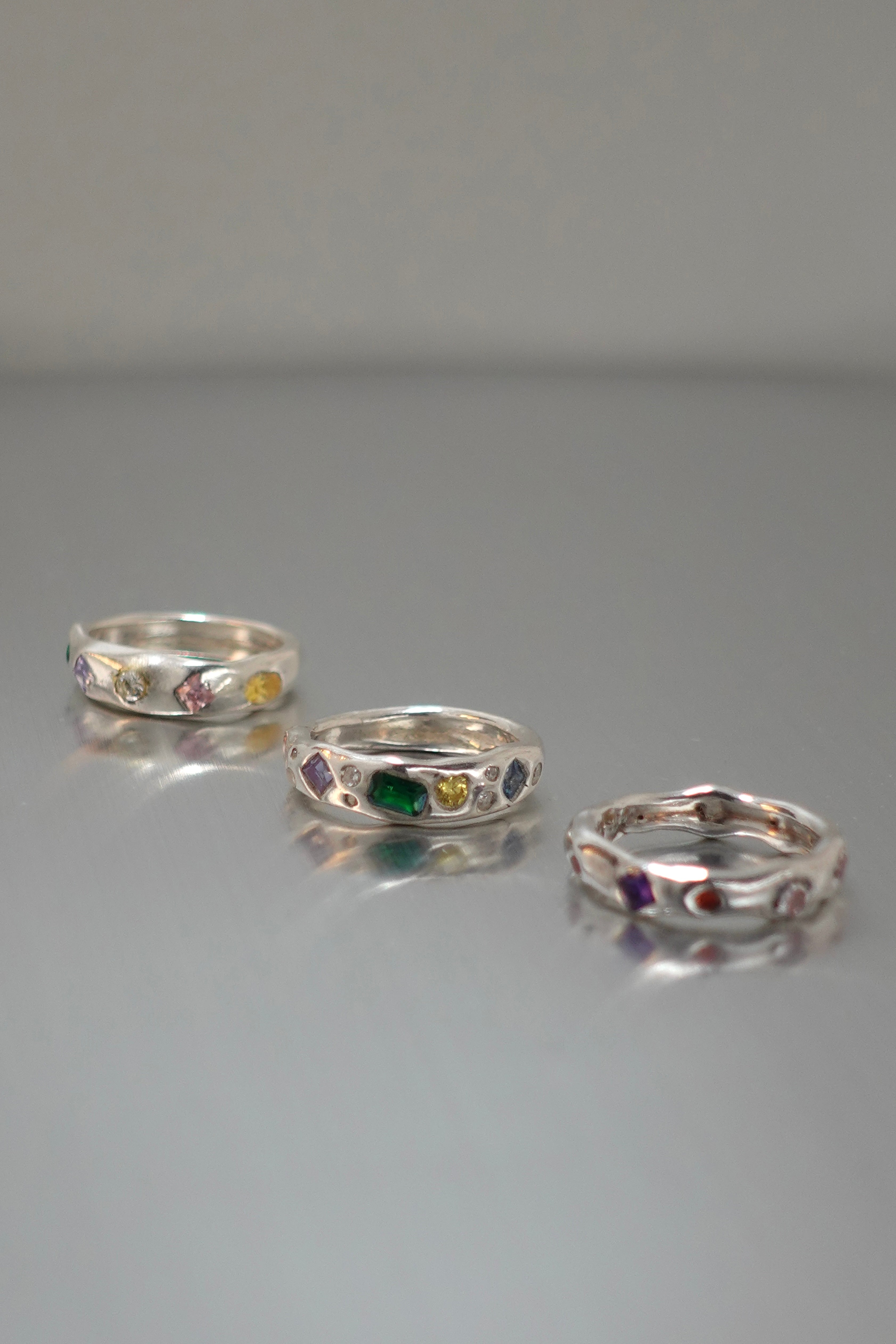 【金工體驗】銀黏土寶石戒指｜送五顆五顆大寶石