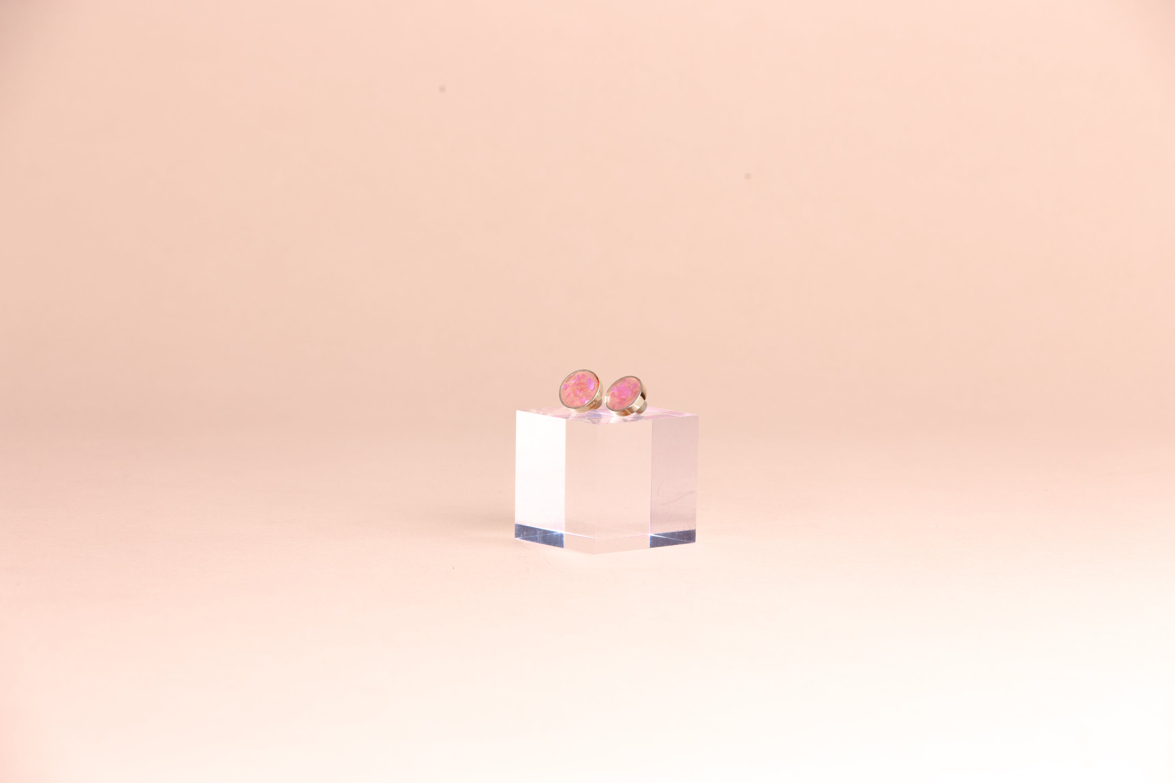 【Round Off 聯名】粉彩雲朵耳環 粉色/藍色 可改夾/售完絕版