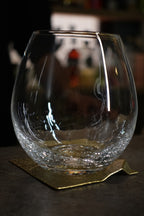 LYNLI x CUCKOO BAR Commemorative Wine Glass and Brass Coaster Set