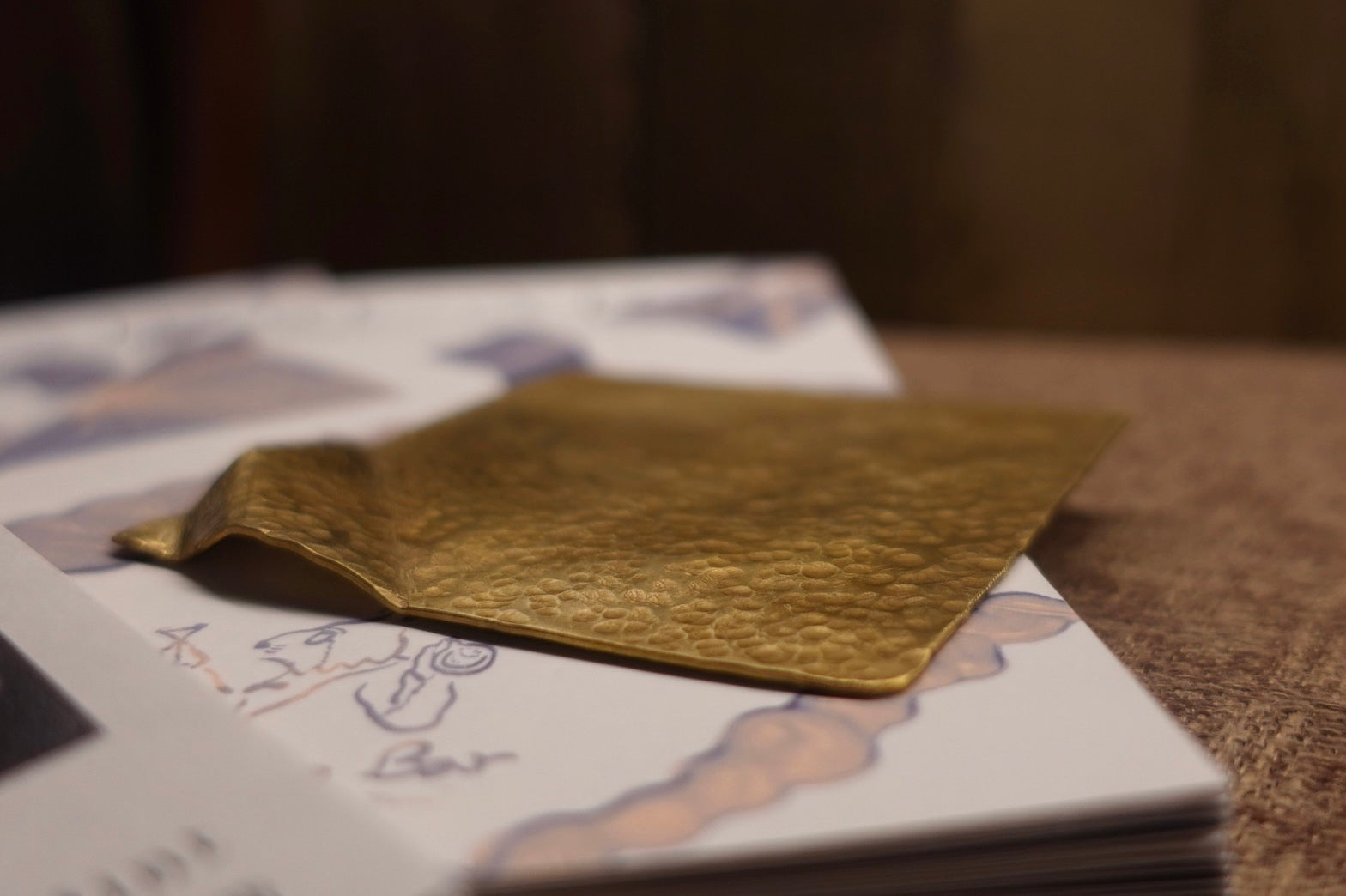 LYNLI x CUCKOO BAR Commemorative Wine Glass and Brass Coaster Set