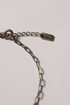 【SCART】A Piece of Peace Necklace, 24-inch Sterling Silver Necklace