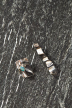 【SCART】Resilience Earrings Asymmetrical Sterling Silver Earrings