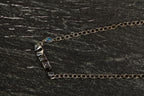 【SCART】Faith Chocker Opal Sterling Silver Necklace 38cm