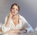 【Blooming】Framed Scenery - Ginkgo Necklace / Pre-order/925 Sterling Silver / 20K Gold Plated Brass Ginkgo Biloba Necklace