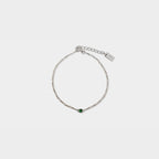 [Pastel][Four Colors] Sense of ritual Bracelet (3mm round cubic zirconia, 15cm)