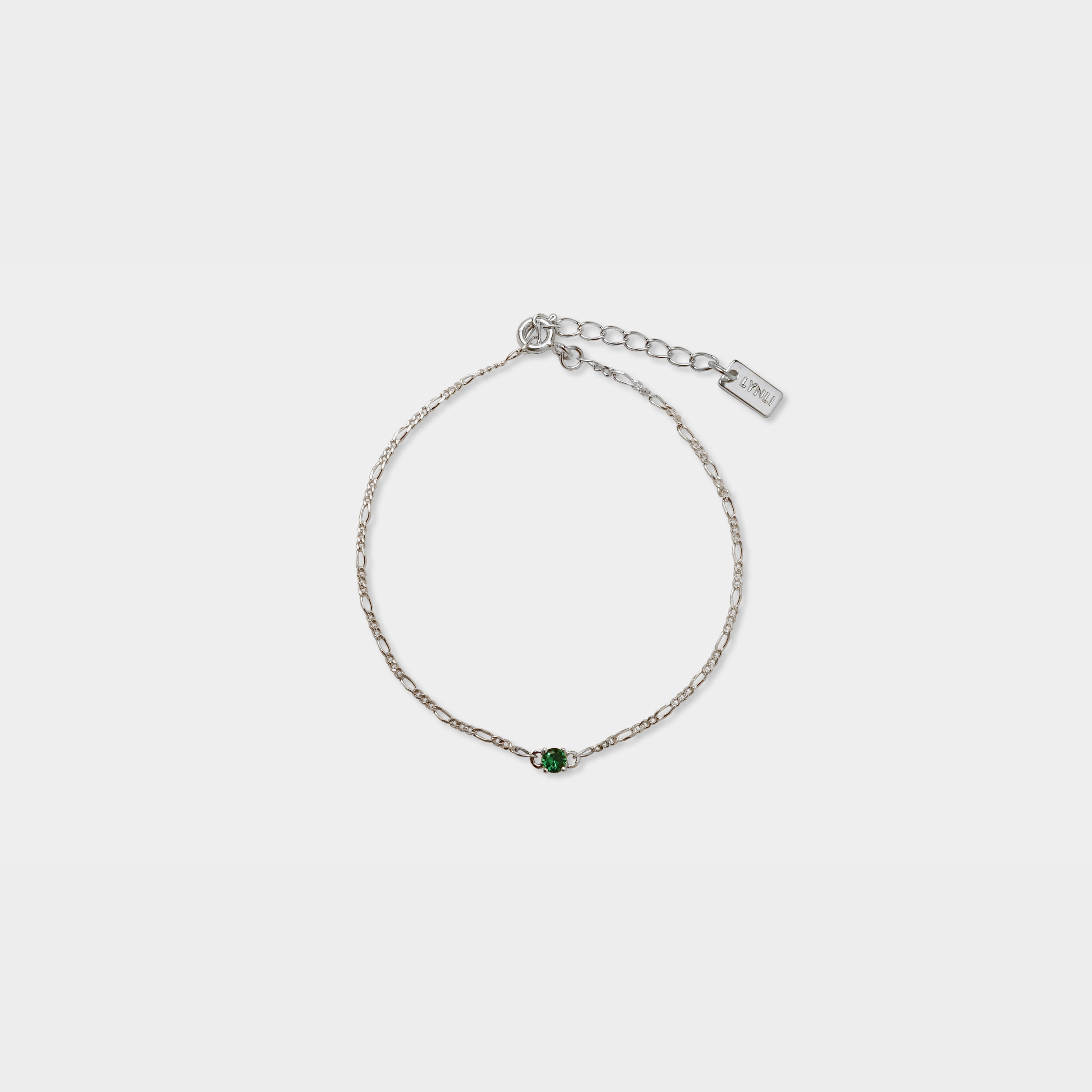 【粉彩】【四色】儀式感- 3mm圓型鋯石15cm手鍊 Sense of ritual Bracelet(4colors)