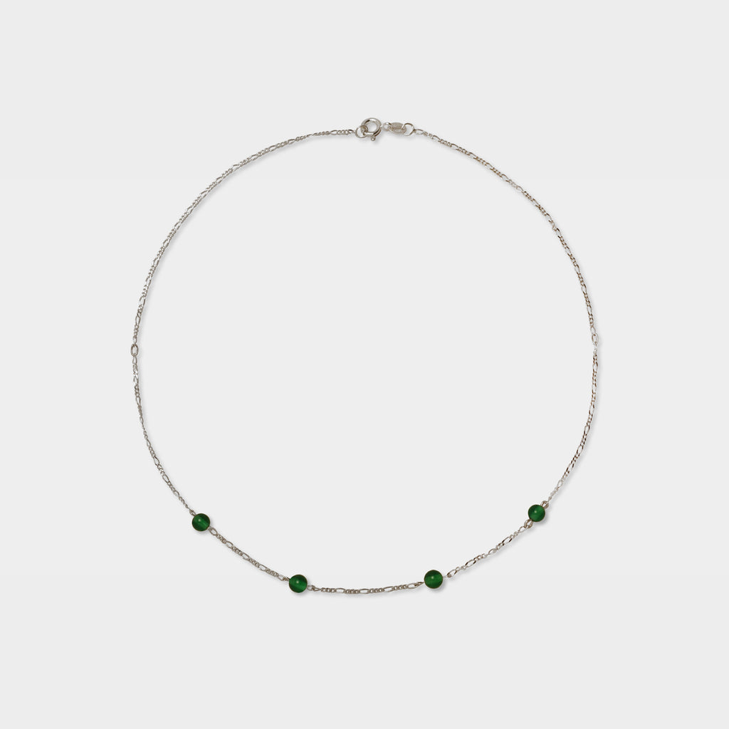 【粉彩】微彩- 半寶石珠珠16寸項鍊 【四色】Microcolor Necklace