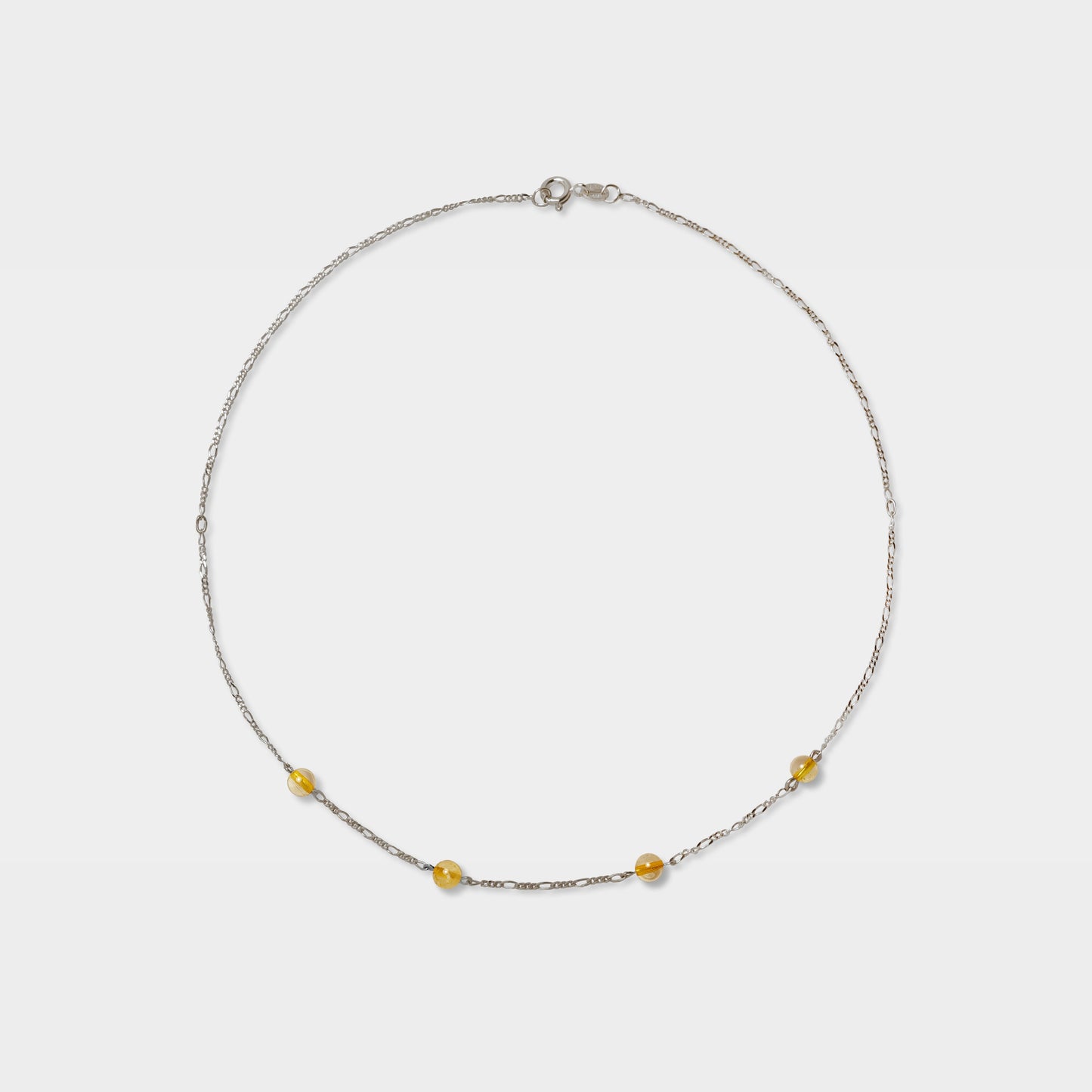 【粉彩】微彩- 半寶石珠珠16寸項鍊 【四色】Microcolor Necklace