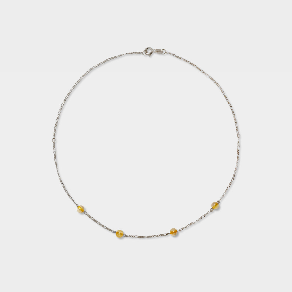 【粉彩】微彩- 半寶石珠珠16寸項鍊 【四色】Microcolor Necklace
