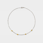 【粉彩】微彩- 半寶石珠珠16寸項鍊 【四色】Microcolor Necklace