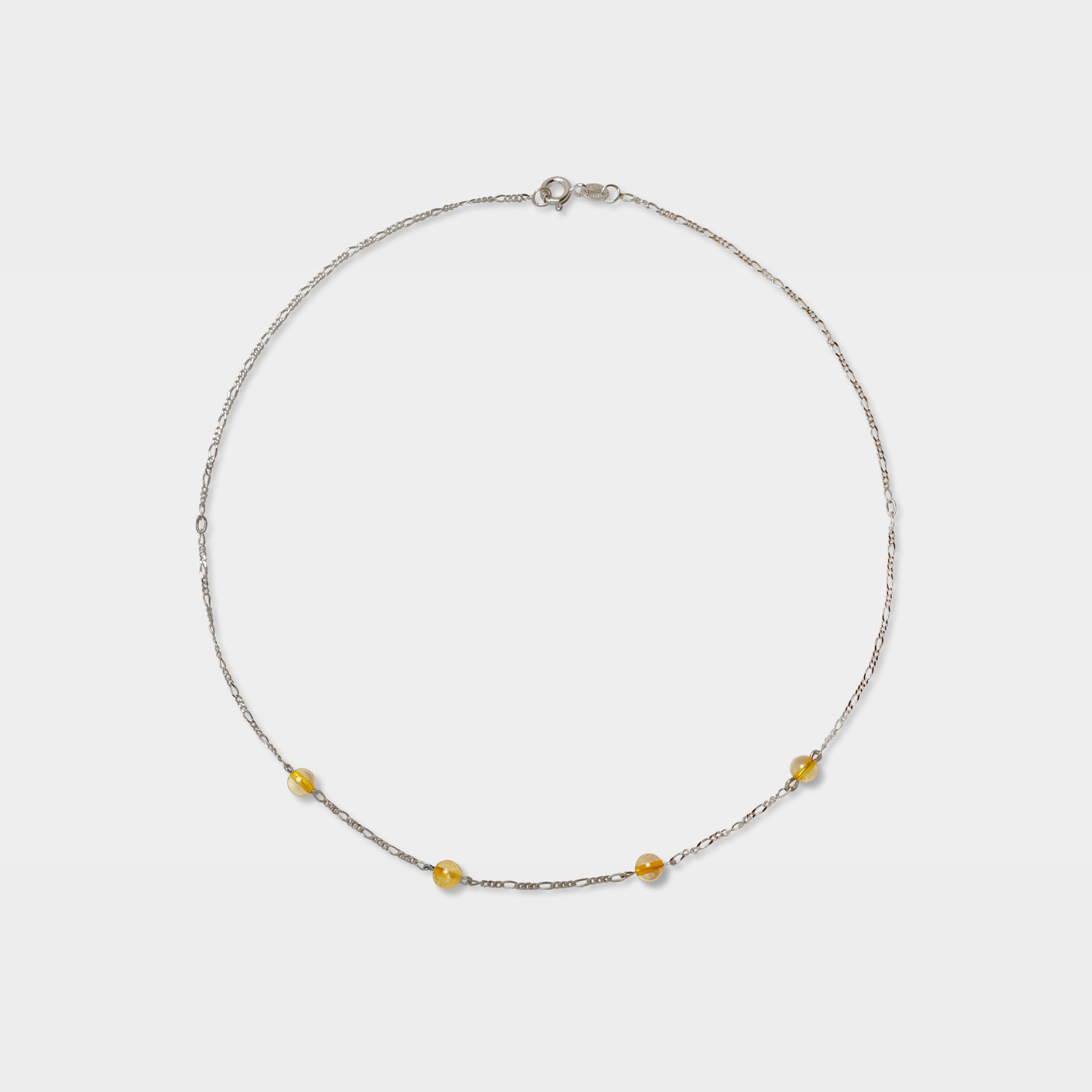 【粉彩】微彩- 半寶石珠珠16寸項鍊 【四色】Microcolor Necklace