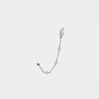 【粉彩】迷人的時刻/ 麻花耳扣垂釣鍊耳環/ 單支/ 四色 Charming Moments Twist Clip Earrings/ One Piece Unique Earring