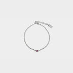 [Pastel][Four Colors] Sense of ritual Bracelet (3mm round cubic zirconia, 15cm)