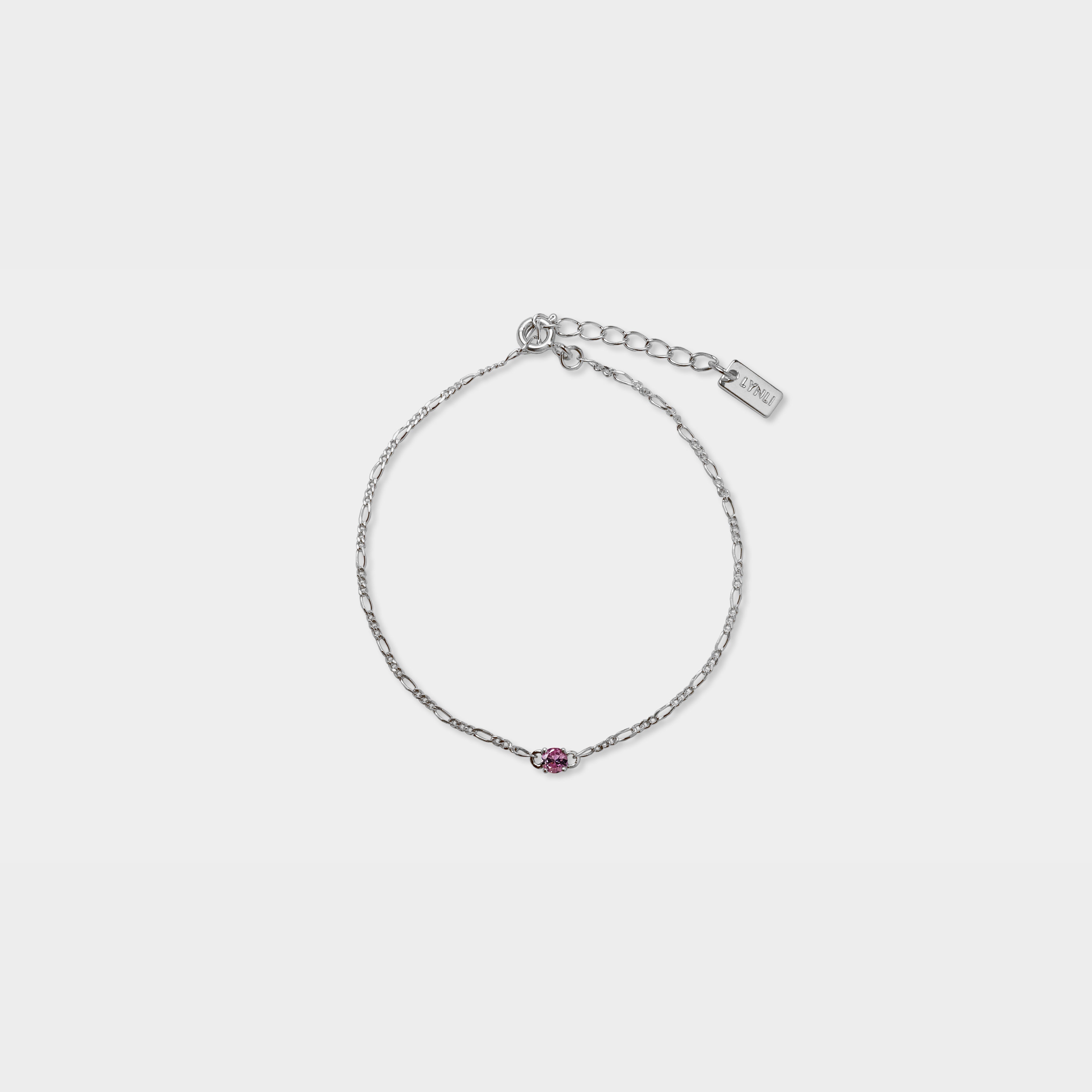 【粉彩】【四色】儀式感- 3mm圓型鋯石15cm手鍊 Sense of ritual Bracelet(4colors)