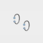 【粉彩】1%的堅強- 麻花版大耳扣（單支）/四色/1% strength 1% Strength Twist Ear Clip (L)/ One Piece Unique Earring