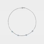 【粉彩】微彩- 半寶石珠珠16寸項鍊 【四色】Microcolor Necklace