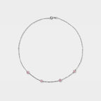 【粉彩】微彩- 半寶石珠珠16寸項鍊 【四色】Microcolor Necklace