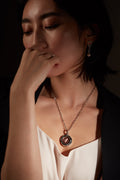 【Heart Station】Heart Station Map - 18-inch Copper Pendant Sterling Silver Necklace