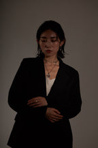 【Heart Station】Heart Station Map - 18-inch Copper Pendant Sterling Silver Necklace