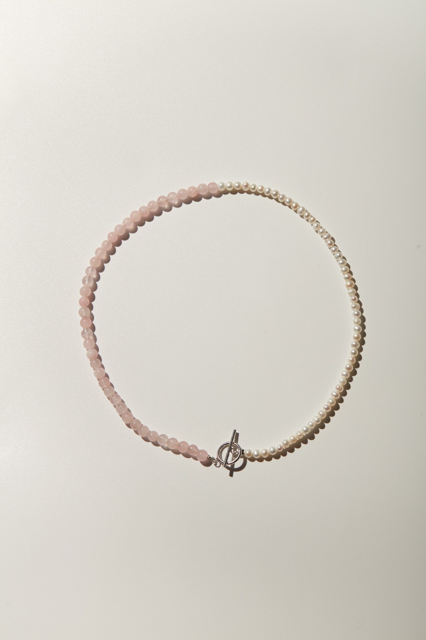 【心驛】海潮＿珍珠寶石鏈/24吋純銀長項鍊/手鍊兩用 _ Pearl Bracelet/Necklace